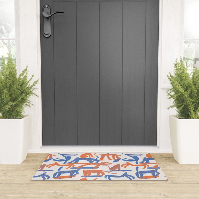 Broken Cats Welcome Mat Gallery Image 3