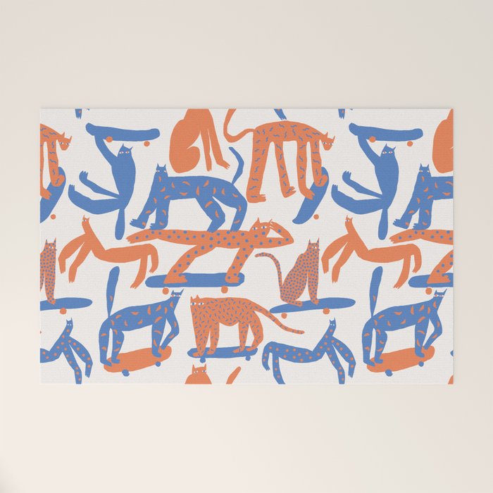 Broken Cats Welcome Mat Gallery Image 1