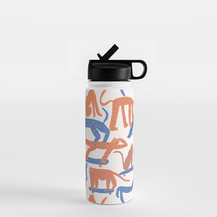 Broken Cats Water Bottle Gallery Image 1