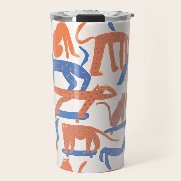 Broken Cats Travel Mug Gallery Image 1