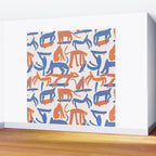 Broken Cats Wall Mural Gallery Image 2