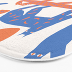 Broken Cats Bath Mat Gallery Image 3