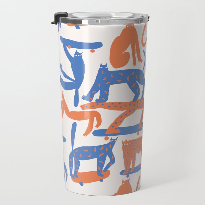 Broken Cats Travel Mug Gallery Image 3