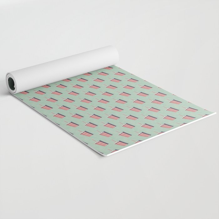 FAST FOOD / Softdrink - pattern Yoga Mat Gallery Image 2