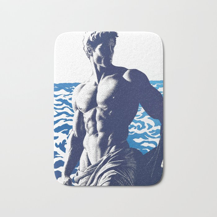 Depths of Poseidon Bath Mat Gallery Image 1