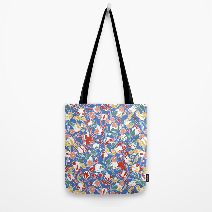 Wild colorful flowery meadow B Tote Bag Gallery Image 2