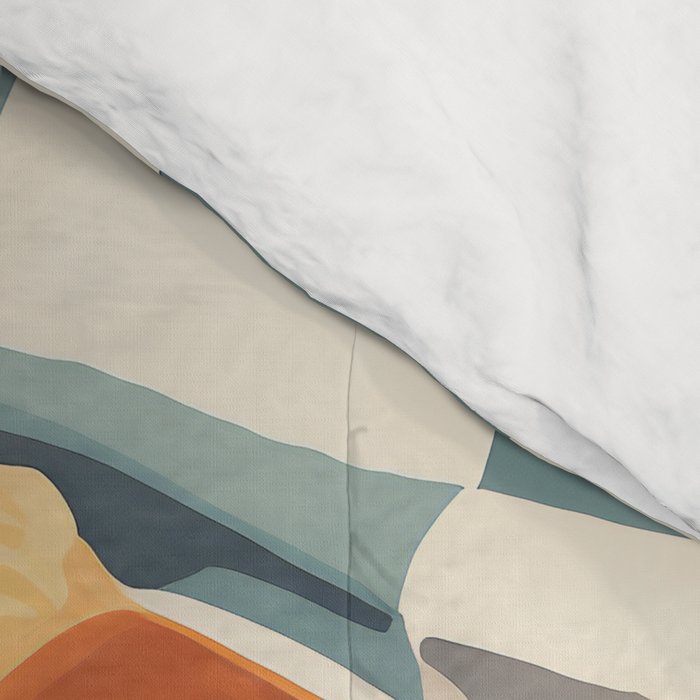 Morning Croissants and Coffee Bliss Comforter Gallery Image 4
