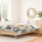 Morning Croissants and Coffee Bliss Duvet Cover Gallery Image 2