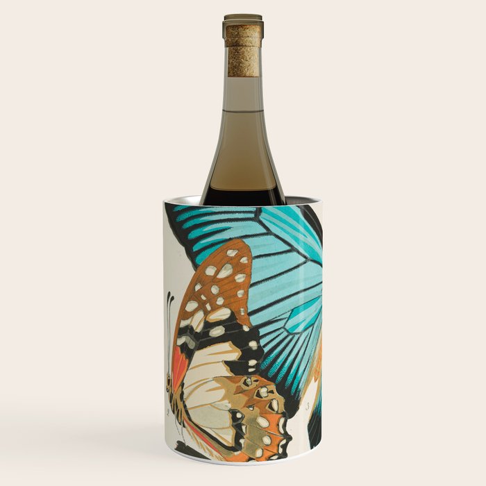 Butterfly Print by E.A. Seguy, 1925 #2 Wine Chiller Gallery Image 2