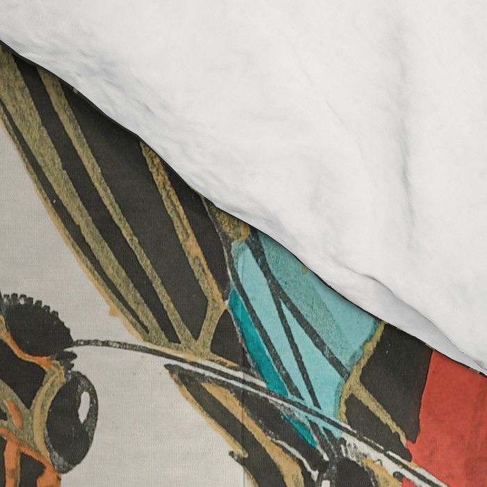 Butterfly Print by E.A. Seguy, 1925 #2 Comforter Gallery Image 4