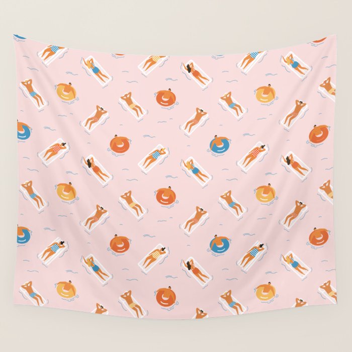 Summer fun Wall Tapestry Gallery Image 1
