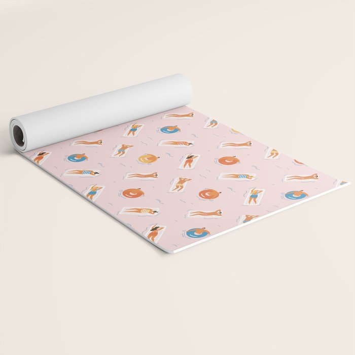 Summer fun Yoga Mat Gallery Image 2