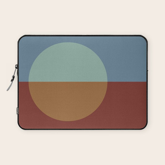Color Block Abstract X Laptop Sleeve Gallery Image 1
