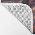 Golden River Abstract Bath Mat Gallery Image 2