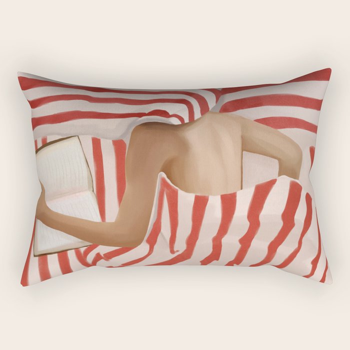 Between the Lines Rectangular Pillow Gallery Image 2