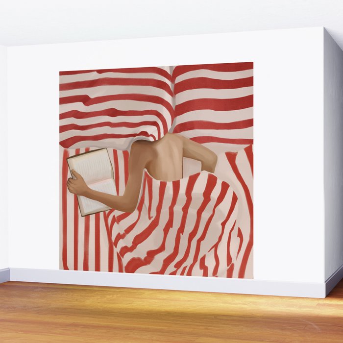 Between the Lines Wall Mural Gallery Image 2