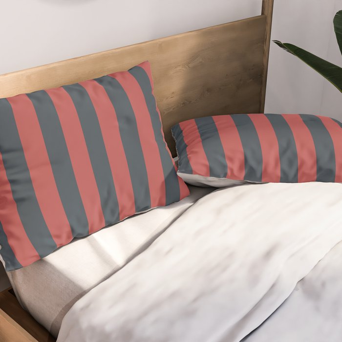 Stratified Sea Stripes Pillow Sham Gallery Image 2