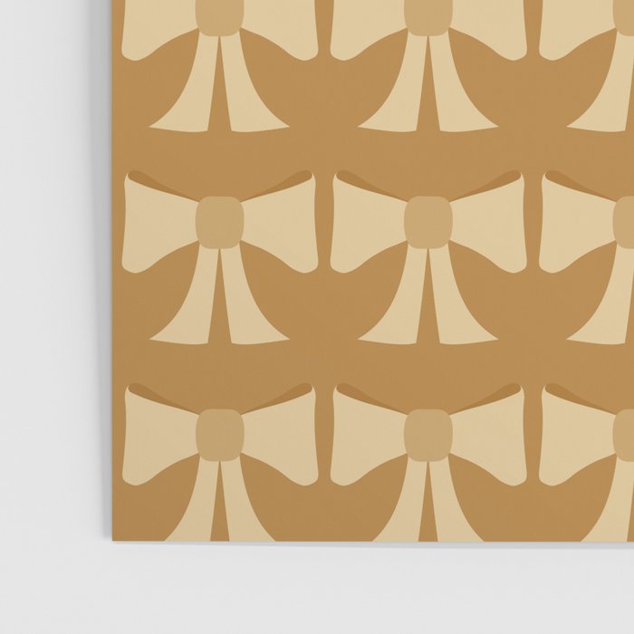 Vintage Bows XIII Orange Poster Gallery Image 3