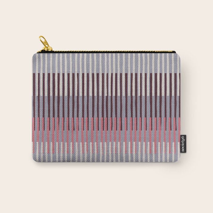 Painted Stripes Layered Carry All Pouch Gallery Image 1