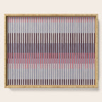 Painted Stripes Layered Serving Tray Gallery Image 1