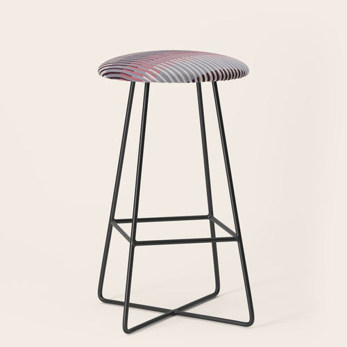 Painted Stripes Layered Stool Gallery Image 1
