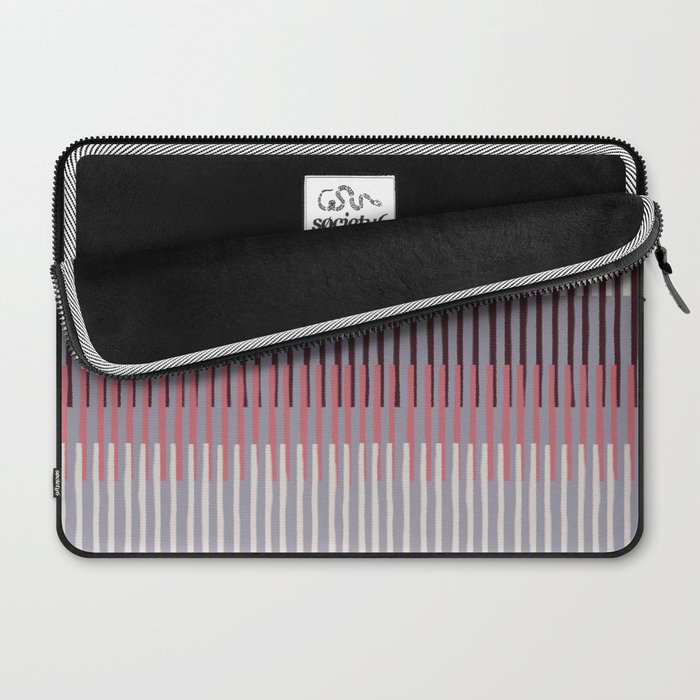 Painted Stripes Layered Laptop Sleeve Gallery Image 2