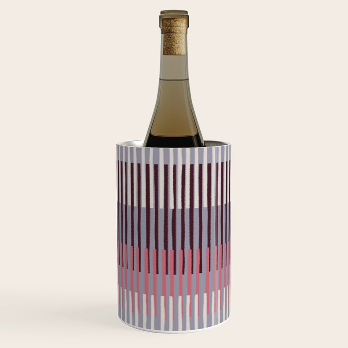 Painted Stripes Layered Wine Chiller Gallery Image 1