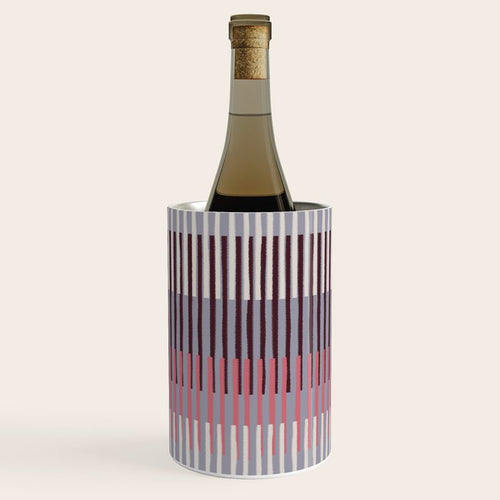 Painted Stripes Layered Wine Chiller Gallery Image 1
