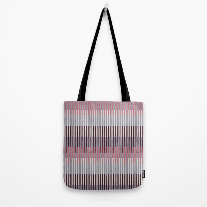 Painted Stripes Layered Tote Bag Gallery Image 2