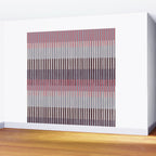 Painted Stripes Layered Wall Mural Gallery Image 2