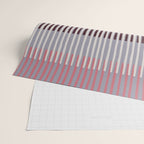 Painted Stripes Layered Wrapping Paper Gallery Image 2