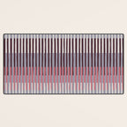 Painted Stripes Layered Desk Mat Gallery Image 3