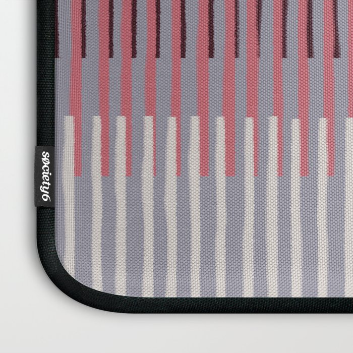 Painted Stripes Layered Laptop Sleeve Gallery Image 3