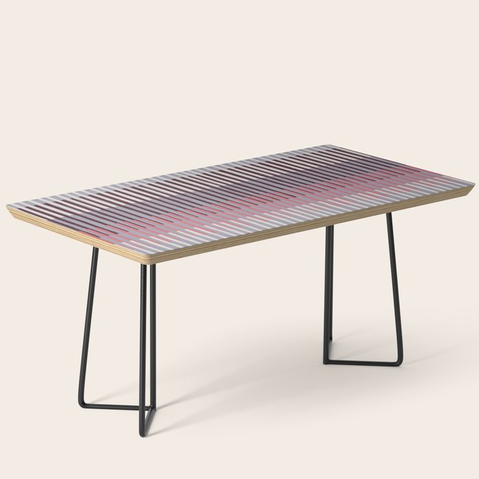 Painted Stripes Layered Coffee Table Gallery Image 1