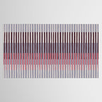 Painted Stripes Layered Tablecloth Gallery Image 2