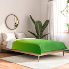 LIME GREEN OMBRE COLOR Comforter Gallery Image 2