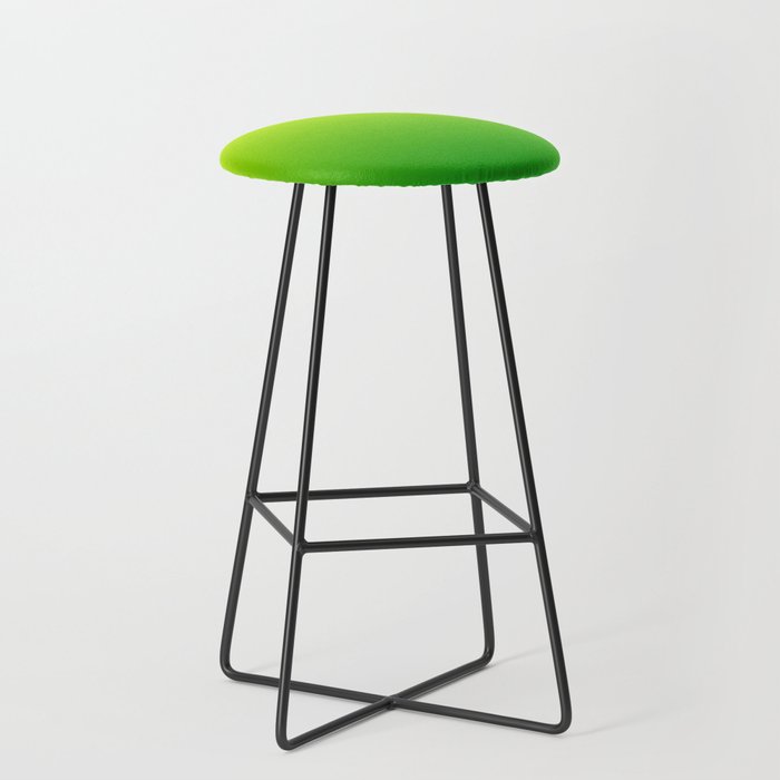 LIME GREEN OMBRE COLOR Stool Gallery Image 1