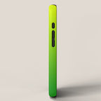 LIME GREEN OMBRE COLOR iPhone Case Gallery Image 2