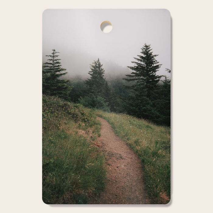 Moody Forest Path Cutting Board Gallery Image 1