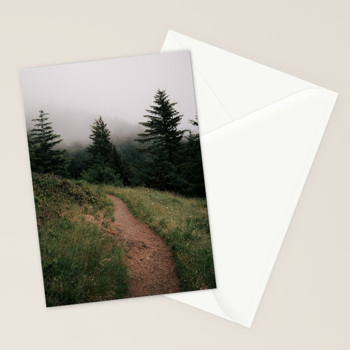 Moody Forest Path Stationery Card Gallery Image 2