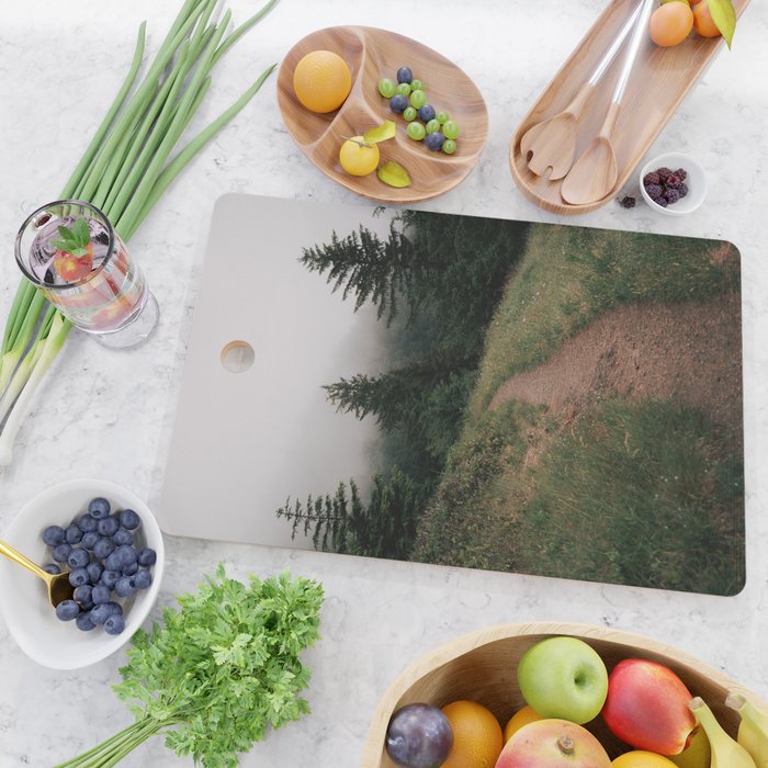Moody Forest Path Cutting Board Gallery Image 2