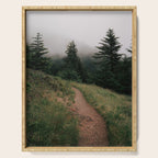 Moody Forest Path Serving Tray Gallery Image 1