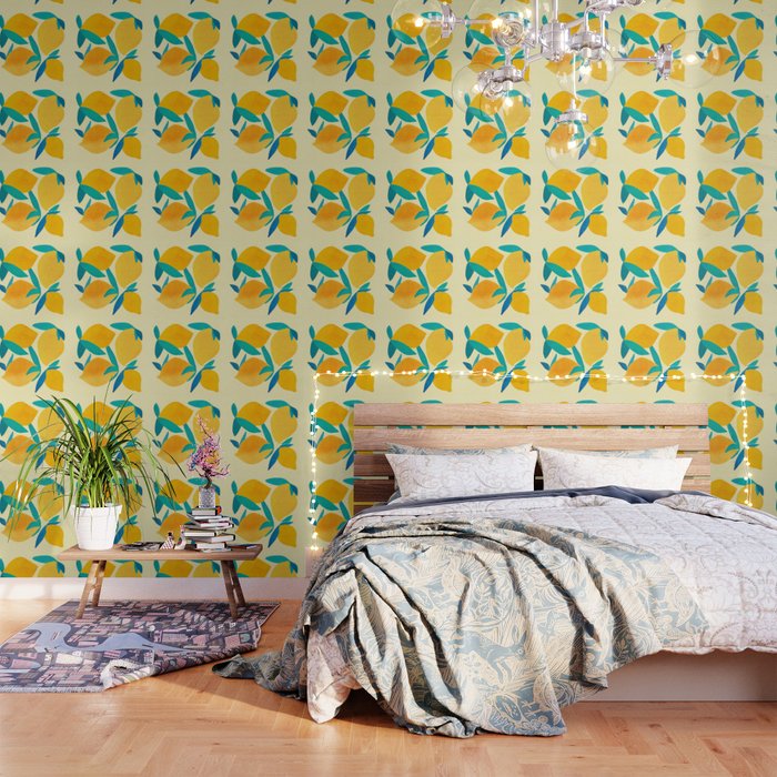 Mangoes - Tropical Fruit Illustration Wallpaper Gallery Image 3