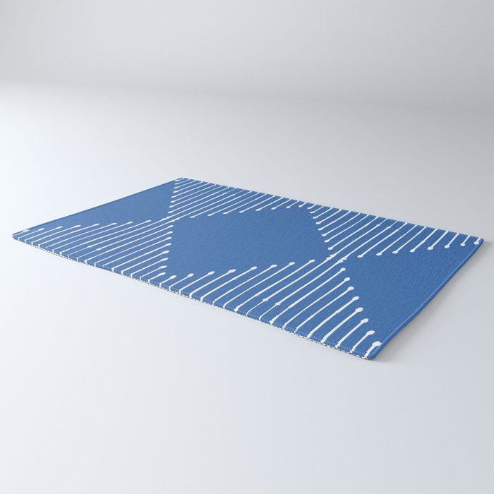 Geo (Sky Blue) Rug Gallery Image 3