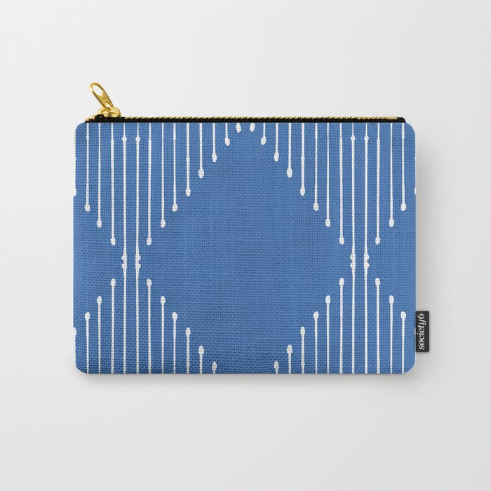 Geo (Sky Blue) Carry All Pouch Gallery Image 1