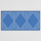 Geo (Sky Blue) Desk Mat Gallery Image 3