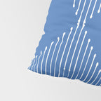 Geo (Sky Blue) Pillow Sham Gallery Image 4