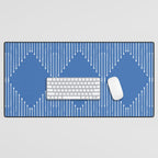 Geo (Sky Blue) Desk Mat Gallery Image 1