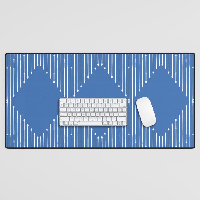 Geo (Sky Blue) Desk Mat Gallery Image 1