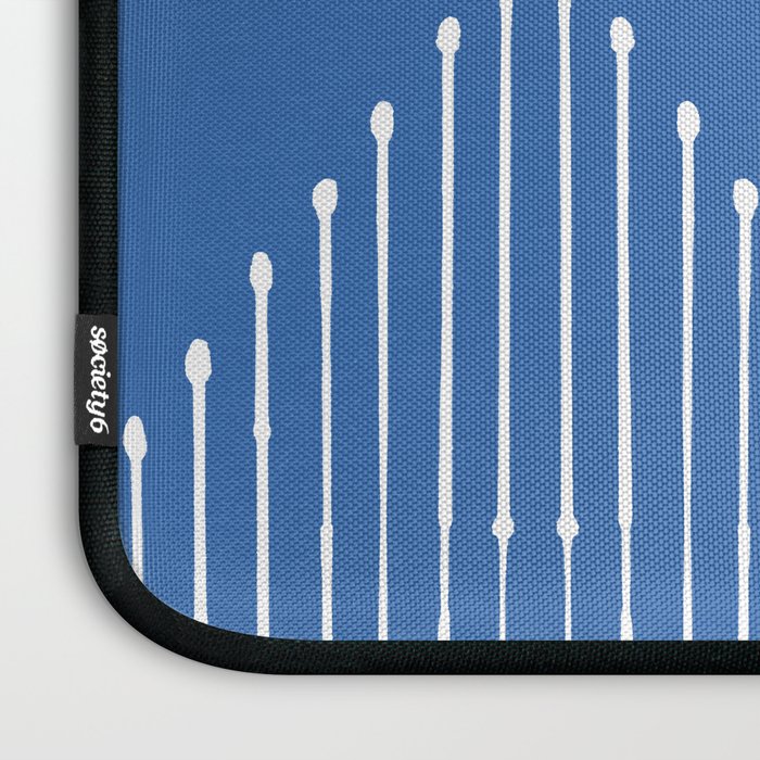 Geo (Sky Blue) Laptop Sleeve Gallery Image 3